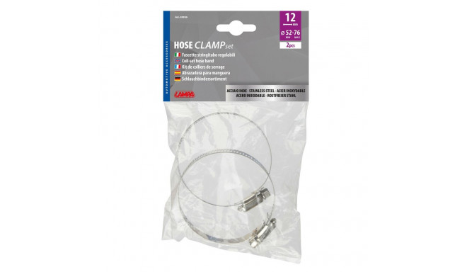 Voolikuklambrid 2 tk, Ø52-76mm,laius 12mm