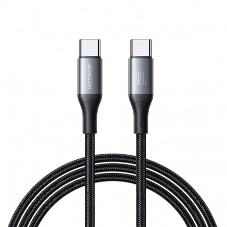 Joyroom S-A28 Flash Series 60W USB-C - USB-C cable 1m - black
