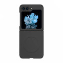 Etui Silicone Case kompatybilne z MagSafe na Samsung Galaxy Z Flip 7 - czarne