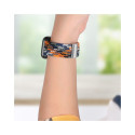 Braided Fabric Strap Bracelet Strap Fabric Band for Apple Watch 38 / 40 / 41 mm - Multicolor