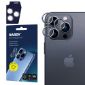 3mk HARDY Lens Protection Pro Glass for Apple iPhone 16 Pro / 16 Pro Max - Silver 3mk HARDY Lens Protection Pro Glass for Apple iPhone 16 Pro / 16 Pro Max - Silver