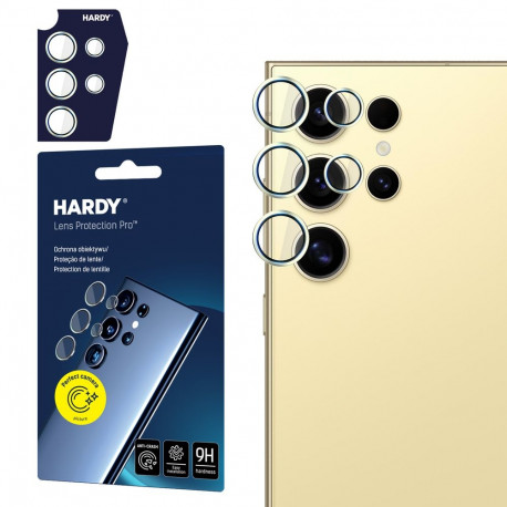 3mk HARDY Lens Protection Pro for Samsung Galaxy S24 Ultra - Yellow