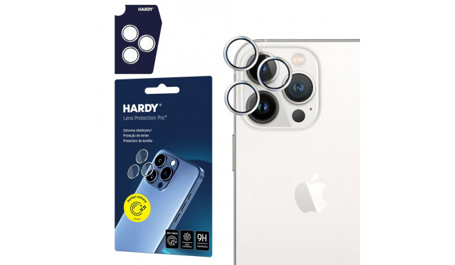 3mk HARDY Lens Protection Pro Glass for Apple iPhone 15 Pro Max - White