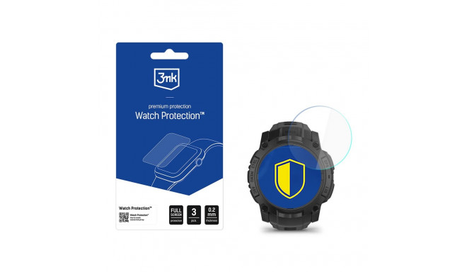 Smartwatch Screen Protector 3mk Watch Protection FlexibleGlass for Garmin Instinct 3 Tactical Editio