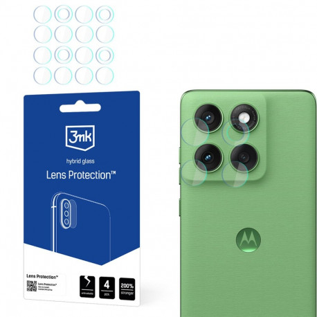 3mk Lens Protection Hybrid Glass for Motorola Edge 60 Camera Lens