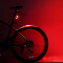 Rockbros A54BK Rear Bike Light + Micro USB - USB-A Cable - Black