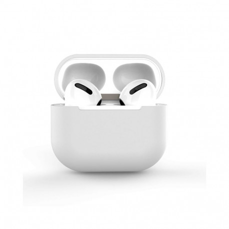 Case for AirPods 3 silicone soft cover for headphones white (case C)