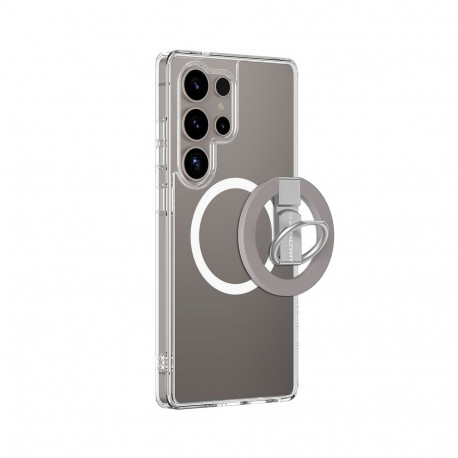 AmazingThing Minimal Mag Case with Magnetic Ring and Magnetic Ring for Samsung Galaxy S25 Ultra - Tr