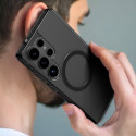 AmazingThing Minimal Mag Case with Magnetic Ring for Samsung Galaxy S25 Ultra - Black