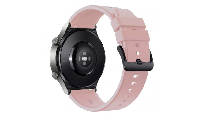 Silicone strap for Huawei Watch GT 2 / 3 / 4 / 2 Pro / 3 Pro / 4 Pro / GT 2e - powder