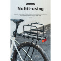 Rockbros 33210004001 bicycle rack with shelf - black