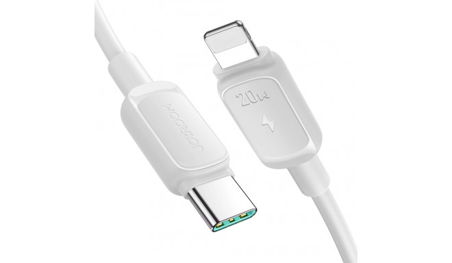 Joyroom Multi-Color Series A14 USB-C / Lightning 30W cable 1.2 m - white