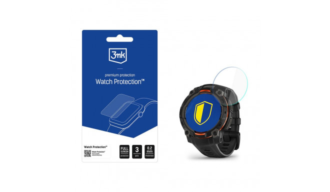 Smartwatch Screen Protector 3mk Watch Protection FlexibleGlass for Garmin Instinct 3 45mm (Amoled, S