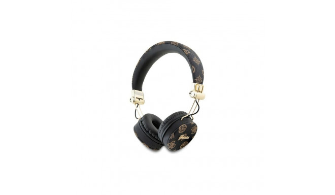Guess Bluetooth ENC GUBH70EPOSMK on-ear headphones black/black Peony Script Round Shape