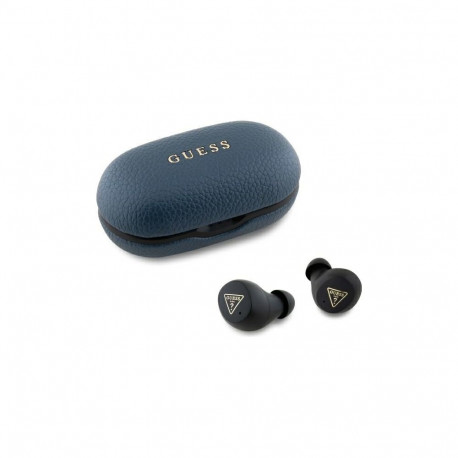 Guess Bluetooth headphones GUTWSPGTSPSB TWS + docking station blue/blue Grained Classic Logo