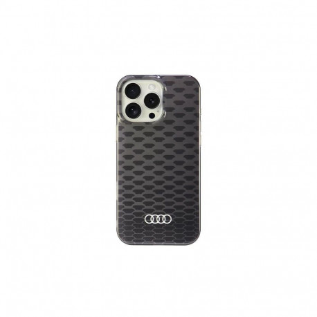 Audi IML Stitching Pattern MagSafe iPhone 16 Pro Max 6.9" black/black hardcase AU-IMLMIP16PM-Q5/D3-B