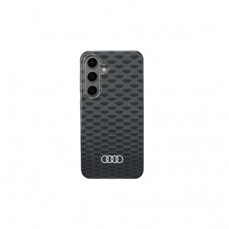 Audi IML Stitching Pattern MagSafe Case S24 S921 black/black hardcase AU-IMLMS24-Q5/D3-BK