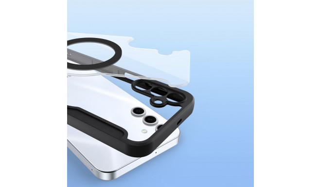Dux Ducis Skin X Pro case for Samsung Galaxy S25+ with MagSafe and wallet - black