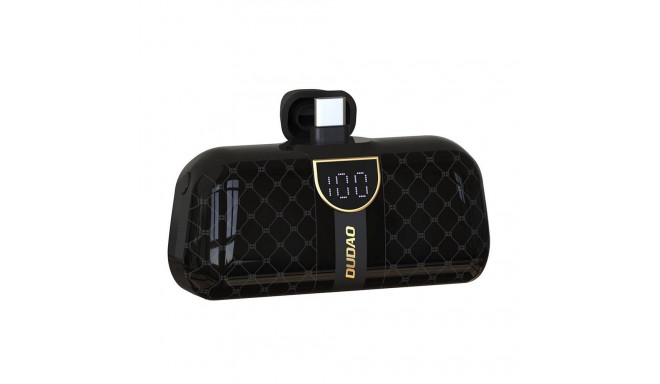 Powerbank Dudao K20SC 5000mAh mini 2x USB-C - black