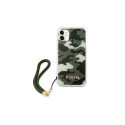 Guess GUHCN61KSARKA iPhone 11 6.1" / Xr green/khaki hardcase Camo Collection