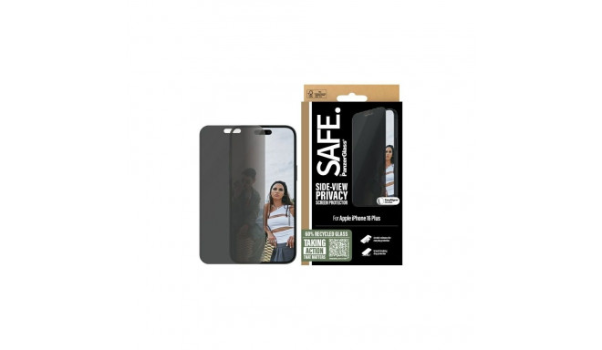SAFE by PanzerGlass iPhone 16 Plus 6.7" Privacy Screen Protector Ultra-Wide Fit SAFEP95877