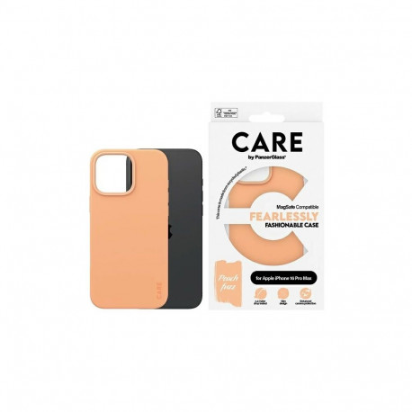 CARE by PanzerGlass Fashion Case iPhone 16 Pro Max 6.9" Peachy MagSafe 1392