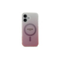 Guess IML Glitter Gradient MagSafe iPhone 16 Case - Pink