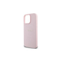 Guess Grained Ring MagSafe iPhone 16 Pro Case - Pink
