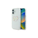 Guess IML Heart iPhone 16 Case - Transparent