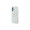 Guess IML Heart Case for iPhone 16 plus - Transparent