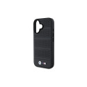 BMW M Perforated And Stitched Line MagSafe case for iPhone 16 - black