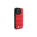 BMW M Perforated And Stitched Line MagSafe case for iPhone 16 Pro - red