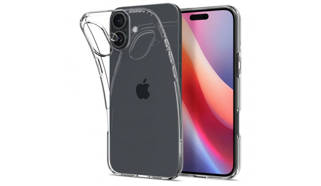 Spigen Liquid Crystal iPhone 16 Plus Case - Clear