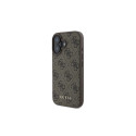 Guess 4G Classic iPhone 16 Case - Brown