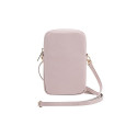 Guess Zip Triangle 4G bag - pink