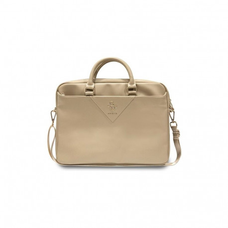 Guess Triangle 4G bag for a 16" laptop - gold