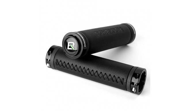 Rockbros 40210003001 microfiber bicycle handlebar grips - black