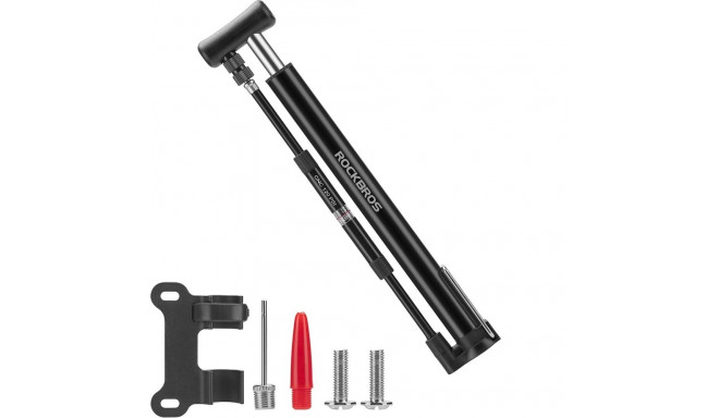 Rockbros 42322821001 floor bicycle pump - black