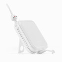 Joyroom powerbank with USB C and Lightning cables and Cutie Series stand 10000mAh 22.5W white (JR-L0