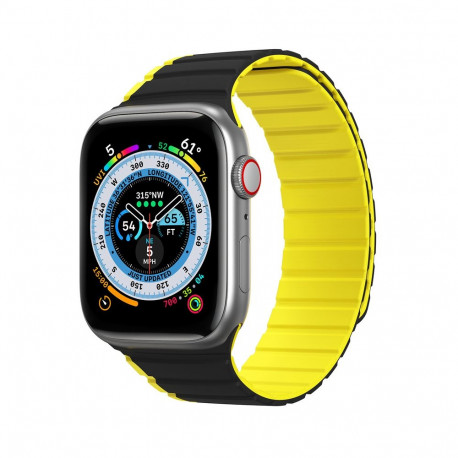 Magnetic Apple Watch SE, 9, 8, 7, 6, 5, 4, 3, 2, 1 (41, 40, 38 mm) Dux Ducis Strap (LD Version) - bl