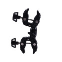 Double-sided clamp holder for the camera - black