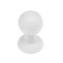 Phone holder with a round head - white
