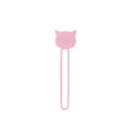 Silicone cable reel - pink