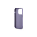 Guess Sequin Script Metal case for iPhone 15 Pro Max - purple