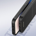 3in1 Wallet Case with Stand for iPhone 14 Pro MagSafe RFID Blocker Dux Ducis Rafi Mag - Black