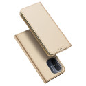 Dux Ducis Skin Pro Case For Xiaomi Redmi 11A / Poco C55 / Redmi 12C Cover Flip Card Wallet Stand Gol