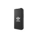 Adidas OR Booklet Case BASIC iPhone 14 Pro 6.1" black/black white 50182