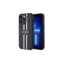 Guess GUHMP13XP4RPSK iPhone 13 Pro Max 6.7" black/black hardcase 4G Printed Stripes MagSafe