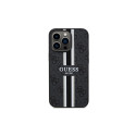 Guess GUHMP13XP4RPSK iPhone 13 Pro Max 6.7" black/black hardcase 4G Printed Stripes MagSafe