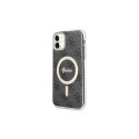 Guess GUHMN61H4STK iPhone 11 6.1" black/black hardcase 4G MagSafe Guess GUHMN61H4STK iPhone 11 6.1" black/black hardcase 4G MagSafe